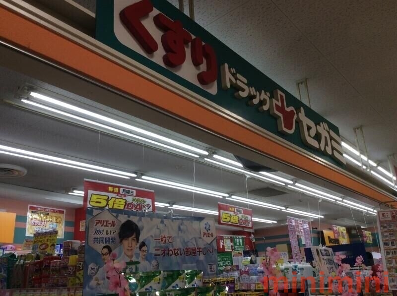 ドラックストア　ドラッグセガミ瑞光店（ドラッグストア）まで846m