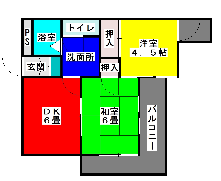 ストークUの間取り