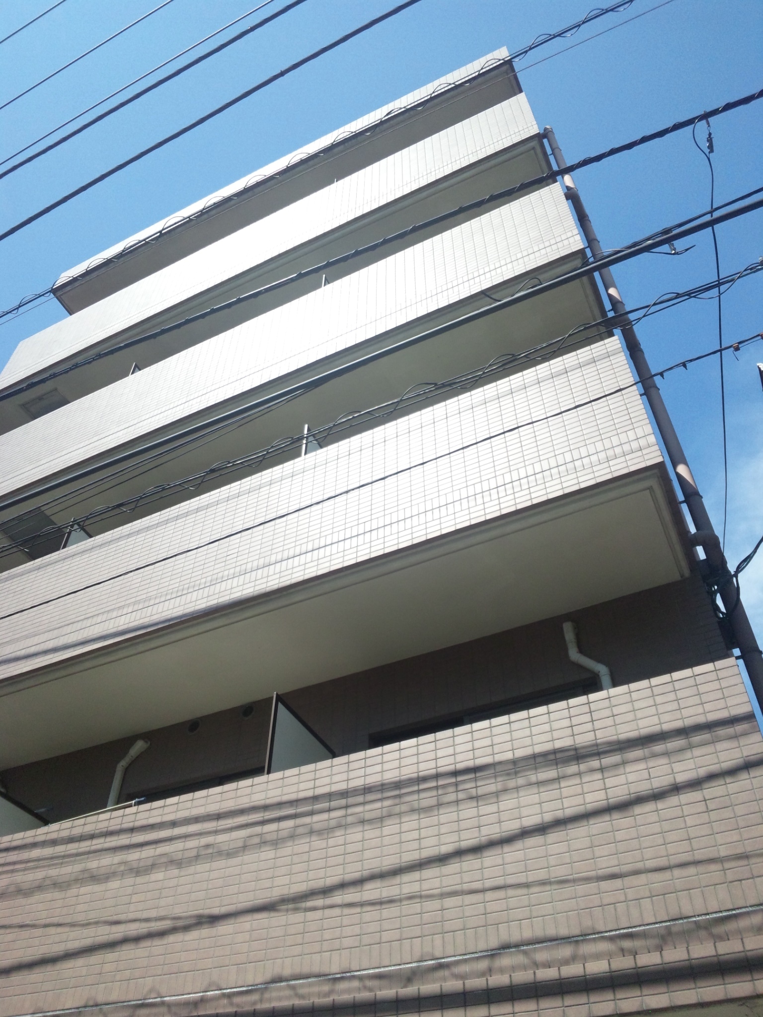 建物外観　角部屋で２面窓です