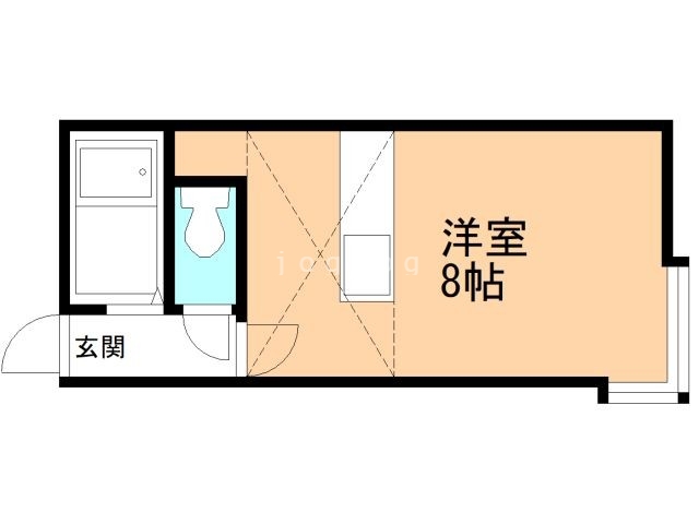 AMS桜E棟の間取り