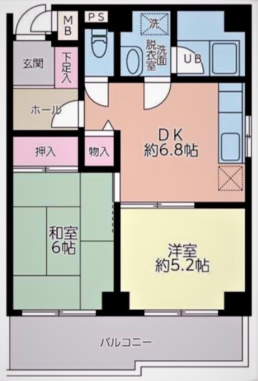ドルチェ鷺沼の間取り写真