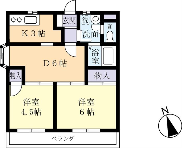 フォレストフィールドVの間取り