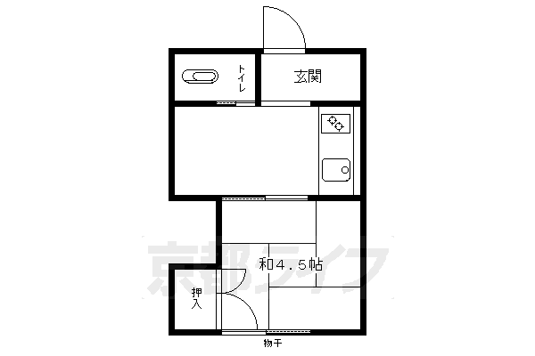 清風荘の間取り