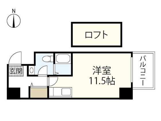 ファンタジービルの間取り