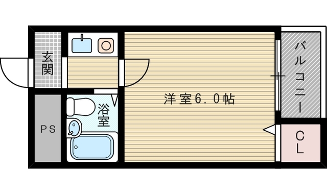 スリーデイズ新大阪の間取り