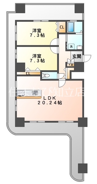 ARDEA(アルデア)の間取り