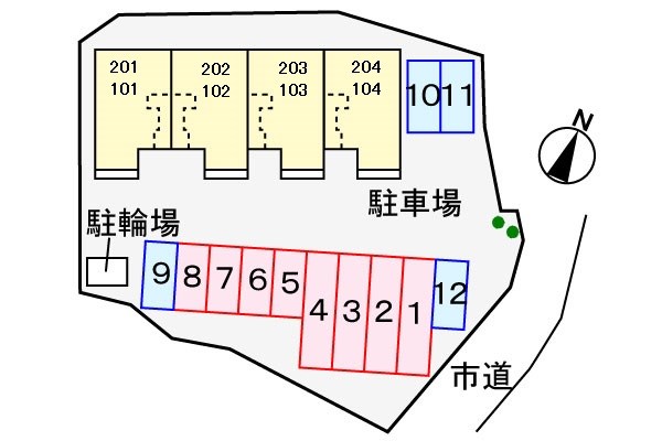 【鹿児島市川上町のアパートのその他】