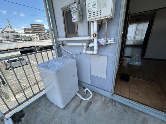 【岡山市北区岡町のアパートのその他設備】