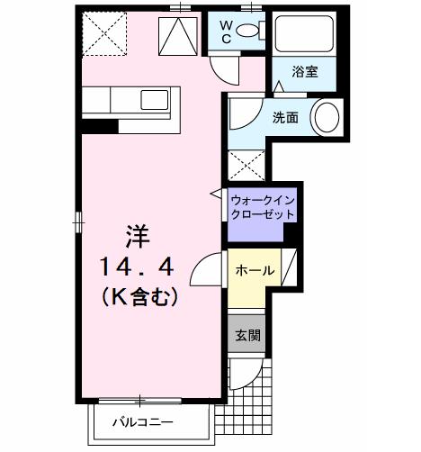 ザイテベルクIIの間取り