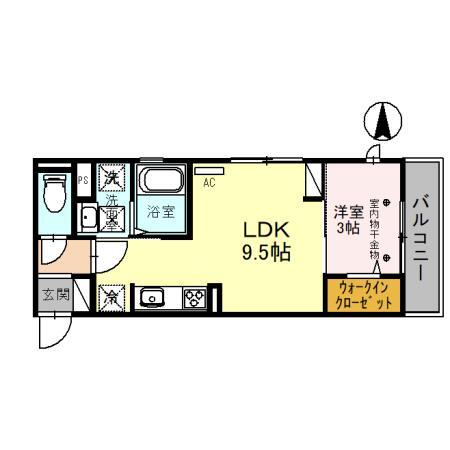 ルミエール　アルタイルの間取り