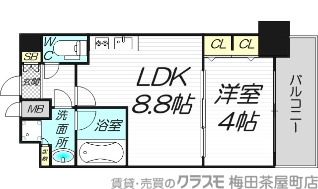 スプランディッドVIIの間取り