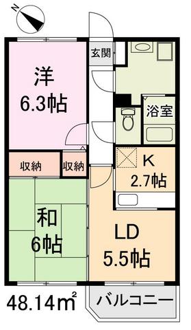 明光高野台の間取り