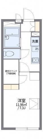 レオパレス苺の間取り