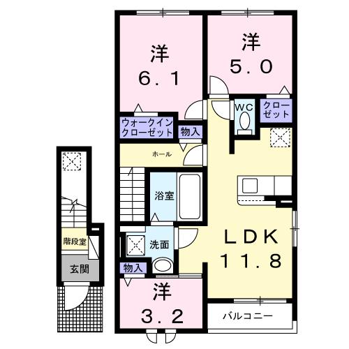 ハレレアの間取り