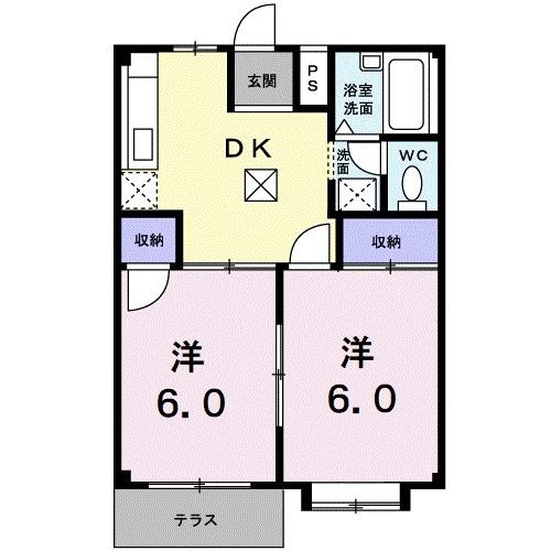 エルディム東陽Iの間取り