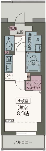 【プランドールＭの間取り】