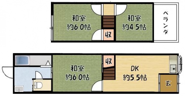 【守口市金田町のその他の間取り】