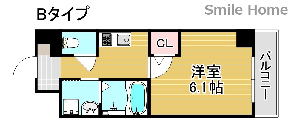 【アーバンパーク住之江公園Iの間取り】