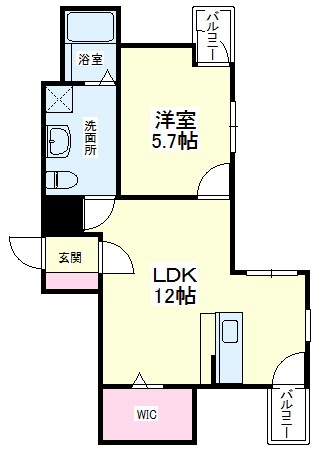 ルミシアIIの間取り