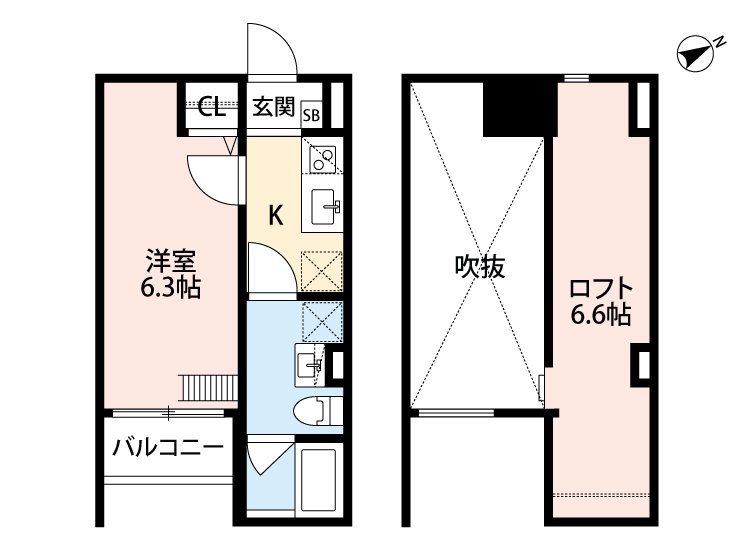 【cl mentineの間取り】