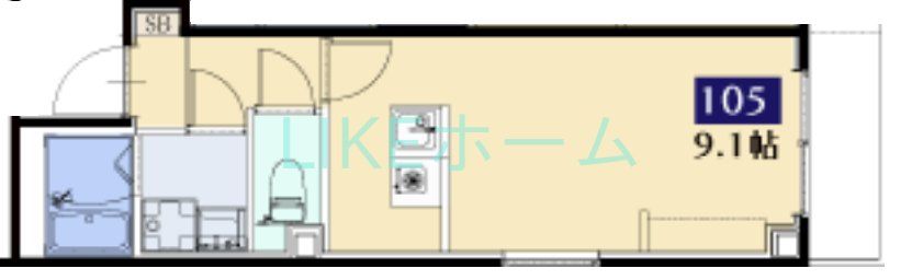 ＳＫビル拾参番館（業）の間取り