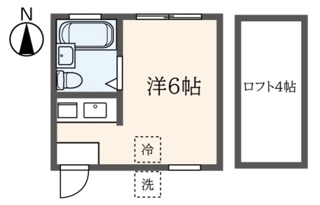 ベルポアン戸越の間取り