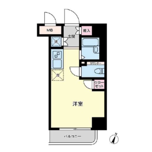 シンシア千駄木の間取り