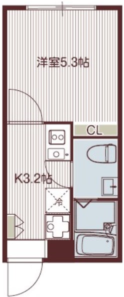 墨田区東向島のマンションの間取り