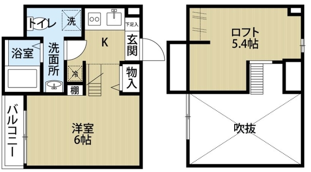 コンフォール千葉の間取り