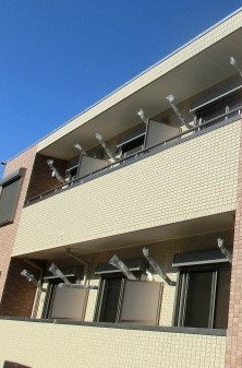 【板橋区大谷口北町のマンションのバルコニー】