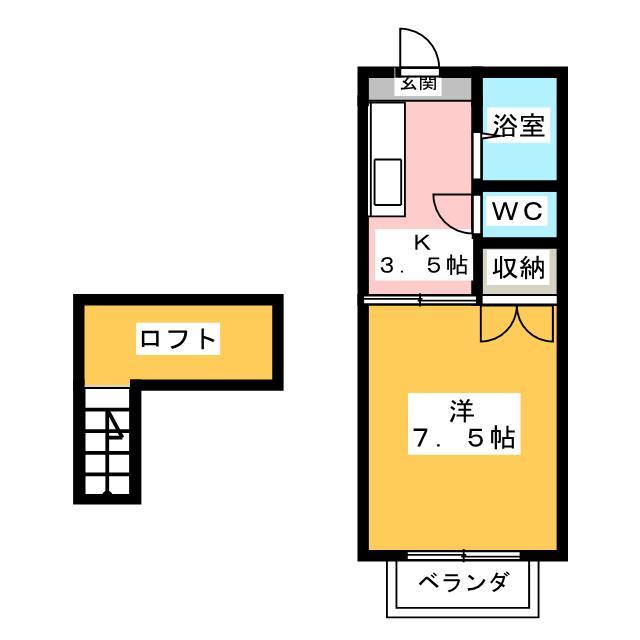 コーポエンジェルの間取り