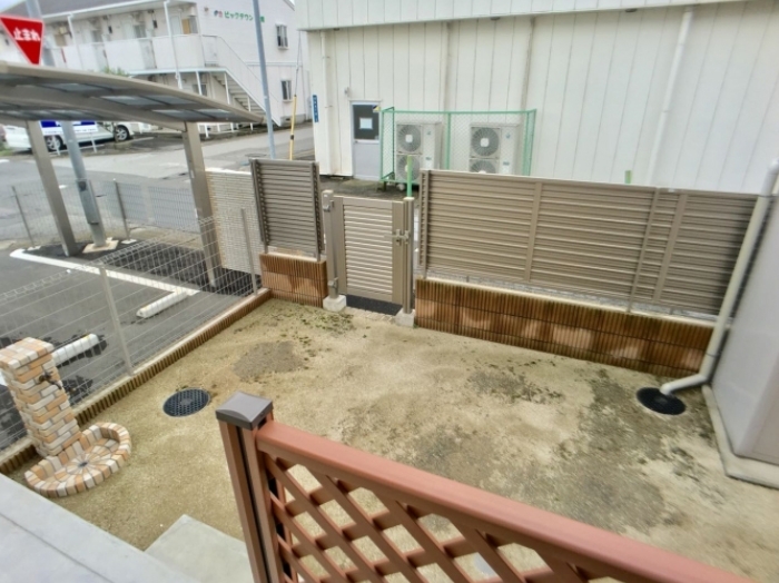 その他設備　専用庭も付いております。