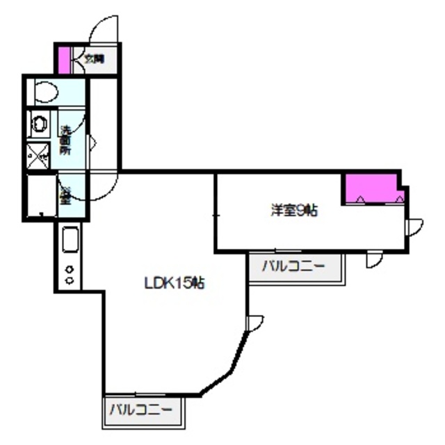 ディナスタビルの間取り