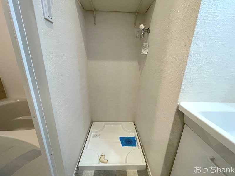 その他　洗濯機は室内に置けます。