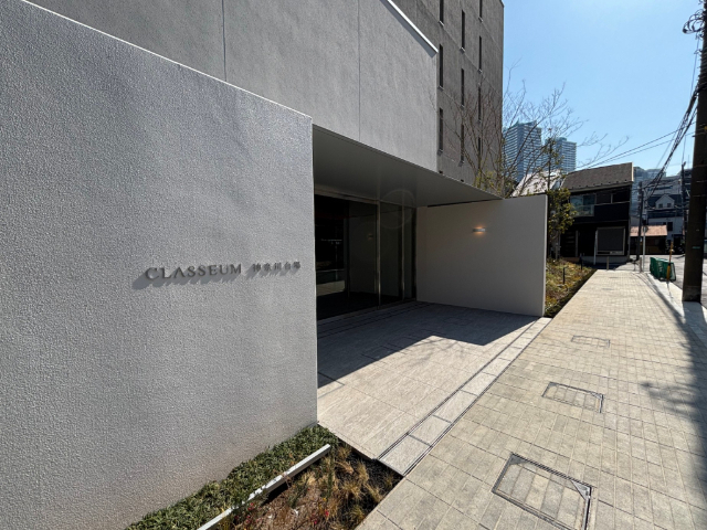 エントランス　外観完成予想ＣＧ