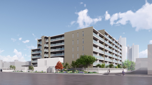 建物外観　外観完成予想ＣＧ