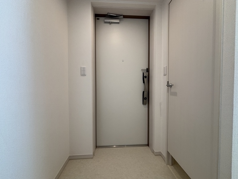 玄関　明るい玄関です