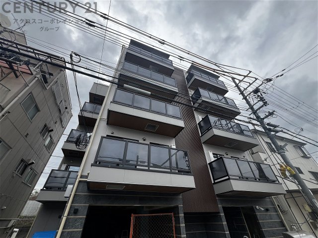 建物外観　オートロック・モニター付きインターホンで安心防犯