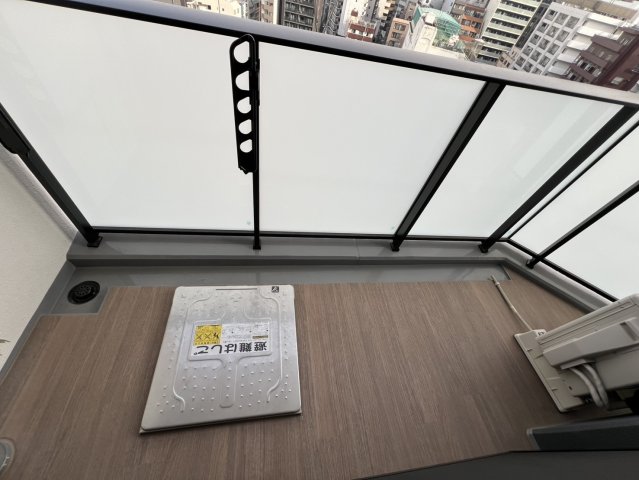 バルコニー　広さありました！