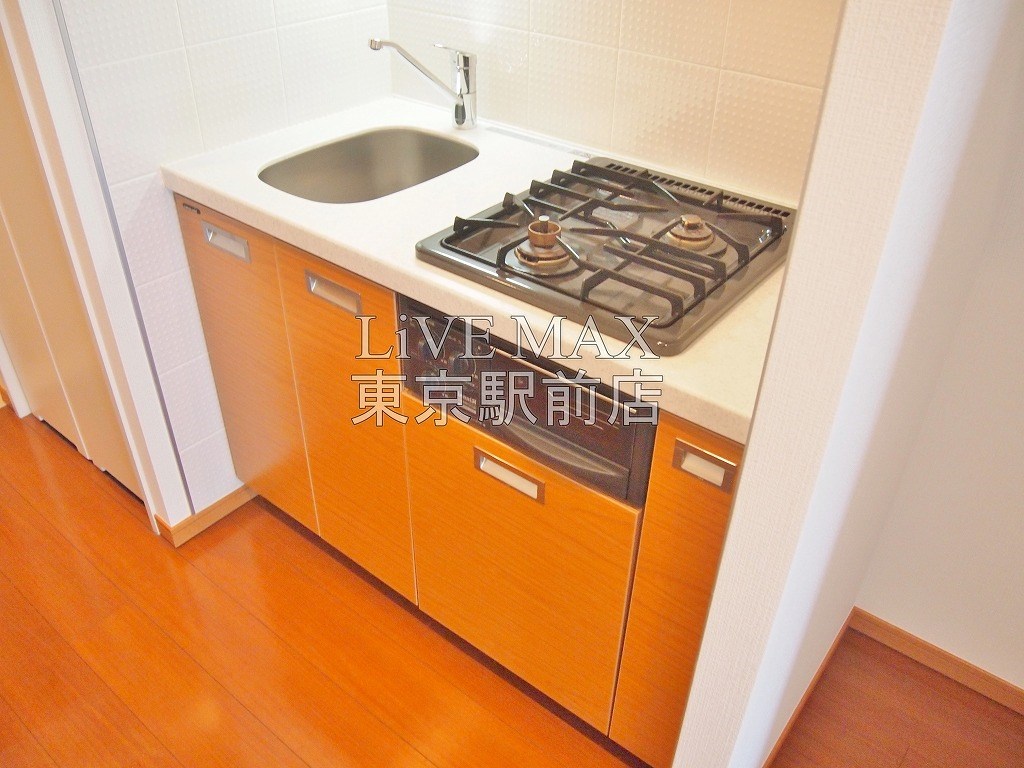 キッチン　八丁堀駅と宝町駅の間にあるハイグレード賃貸マンション