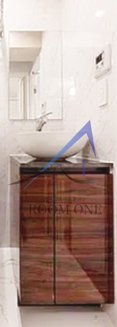 洗面設備　洗面台です。