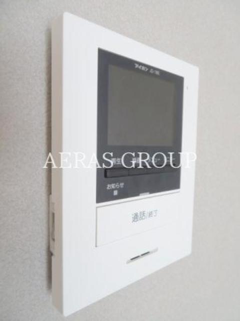 セキュリティ　モニター付きインターホン