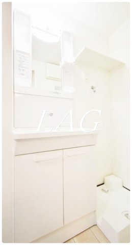 洗面設備　洗面台です。