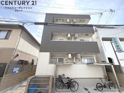 建物外観　オートロック付き・防犯カメラ付きでセキュリティ安心！