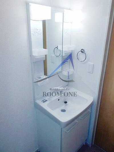 洗面設備　洗面台です。