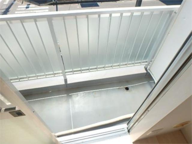 バルコニー　お洗濯もバッチリ