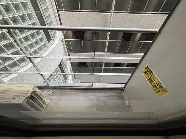 バルコニー　広々としたバルコニーです