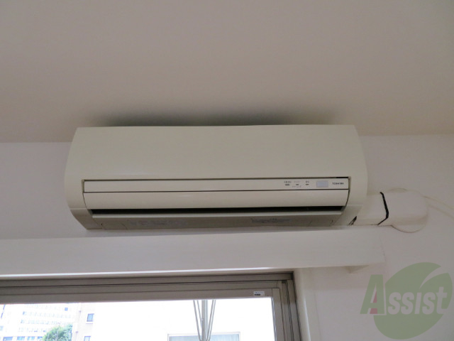 その他設備　エアコンが設置してありますので、寒暖対策もばっちり。