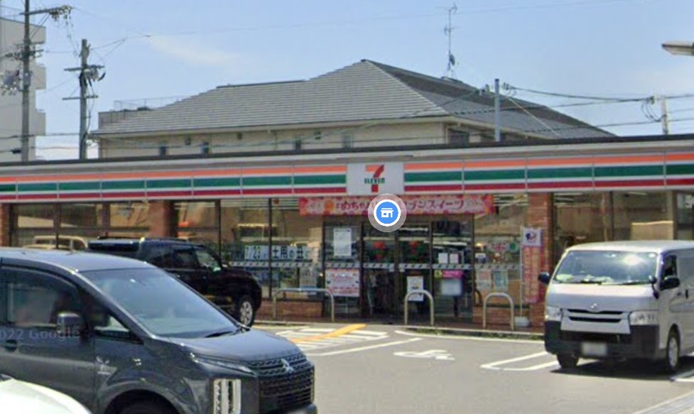 コンビニ　セブンイレブン大阪住道矢田8丁目店（コンビニ）まで170m