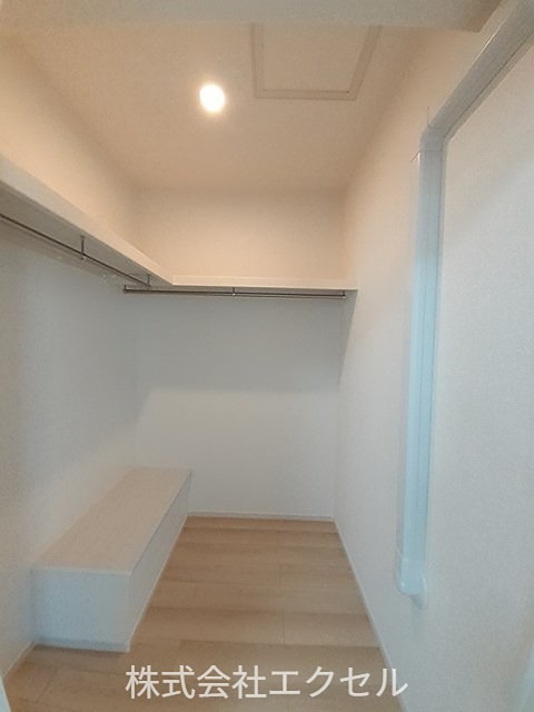 収納　ウォークインクローゼット付きです。